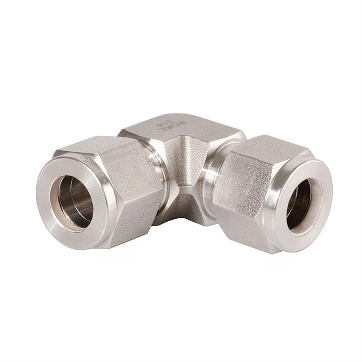 OD 3/8 SS316 Equal Elbow Tube Fitting