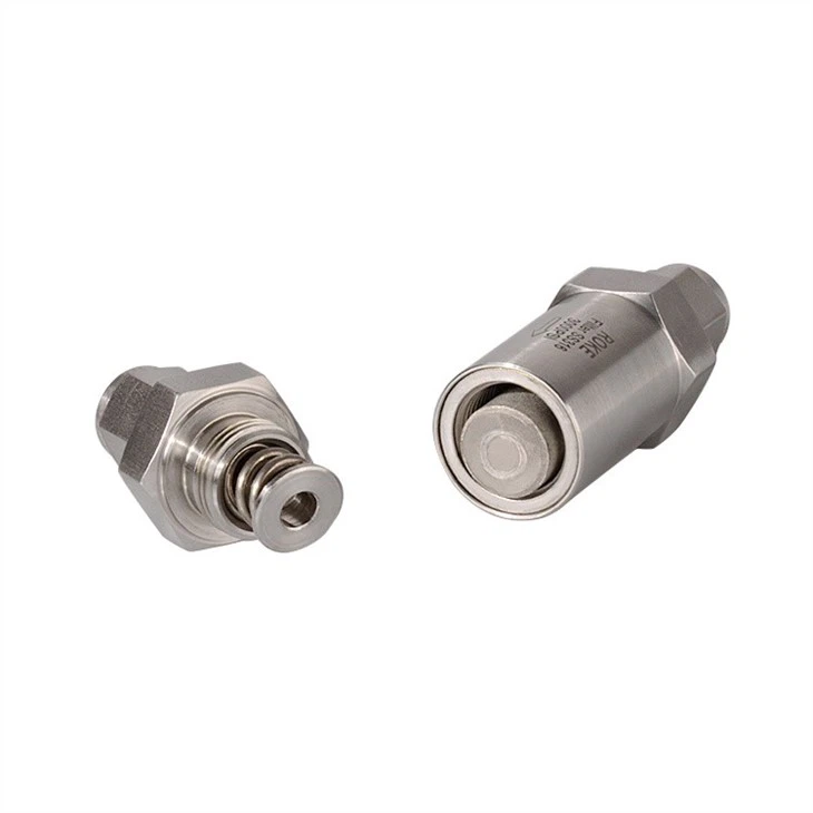 PTFE Single Ferrule Union Tube Fitting